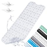 GUYUWE 100x40 cm Badewannenmatte rutschfest Duschmatte Badewanneneinlage...