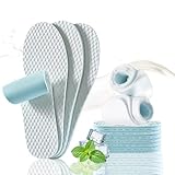 5 Paar Komfort-Einlegesohlen aus Baumwolle, Weiche Barfußsohlen aus Frottee,...