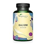 Kalium hochdosiert Vegavero® | 1390 mg Kaliumcitrat – 500 mg Kalium |...