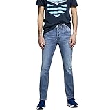 Herren Jack & Jones Slim Fit Jeans Glenn Skinny Tapered JJI Glenn ORIGINAL AM,...