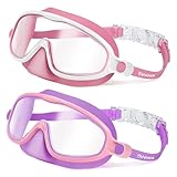 Vvinca Kinder-Schwimmbrille mit Nasenschutz