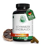 Schwarzer Knoblauch | hochdosiert 750 mg (15:1 Extrakt) | entspricht 11250 mg...