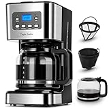 Taylor Swoden Darcy - 950W Kaffeemaschine mit Timer,1.5L Filterkaffeemaschine 12...