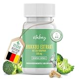 Vitabay Brokkoli Kapseln 500mg Brokkoli Extrakt 60 VEGANE Kapseln - Sulforaphan...