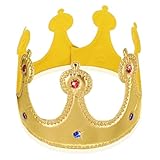 Krone König Gold,Königskrone für Erwachsene,Königin...
