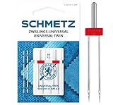 SCHMETZ | 2 Nähmaschinennadeln | Zwillings-Universal | 130/705 H ZWI 4.0 |...