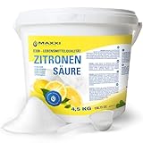 4,5 kg Zitronensäure Citric Acid E330 Lebensmittelqualität im...