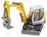 siku 3559, Wacker Neuson ET 65 Kettenbagger, 1:50, Metall/Kunststoff, Gelb,...