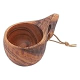 220 Ml Campingbecher aus Holz, Traditionelle Kaffeetasse Im Nordischen Design,...