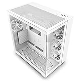 NZXT H9 Flow - CM-H91FW-01 - Dual-Chamber-ATX Mid-Tower PC-Gaming-Gehäuse -...