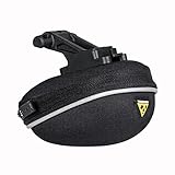 Topeak Satteltasche Pro Pack, w/Fixer F25, Black, Micro (XS) (12.5 x 9 x 8.5 cm,...