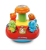Vtech Baby 80-186304 - 1-2-3 Tierkreisel, Deutsche Sprache