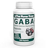 GABA 500 mg vegan Kapseln 200 Stk Kapseln - Gamma Amino Buttersäure