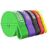 POWER GUIDANCE Resistance Bands,Widerstandsbänder 5er-Set für Kraftraining...