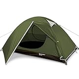 Bessport Zelt 2 Personen Ultraleichte Camping Zelte, 3-4 Saison Wasserdicht &...