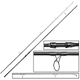 FOX EOS Pro 10ft 3lb Karpfenrute zum Karpfenangeln, Angelrute für Karpfen,...