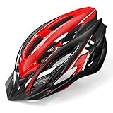 Fahrradhelm Herren,Shinmax Fahrradhelm Damen mit Licht Fahrradhelm mit Visier...