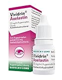 Vividrin Azelastin Augentropfen 0,5 mg/ml, Lösung: Schnelle Akut-Hilfe für die...