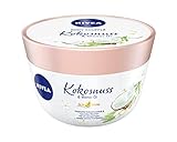 NIVEA Body Soufflé Kokosnuss & Monoi Öl (200 ml), Körperpflege für 24h...