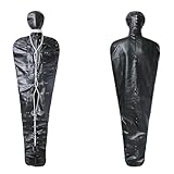 CoundCo Leder Bondage Sack Schlafsack Zwangsjacke Kostüm Bondagesack Fesselsack...