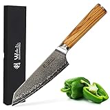 Wakoli Oribu Kiritsuke Damastmesser 15 cm – 67 Lagen AUS-10 Kern, 60±2 HRC,...
