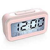Coolzon Digitale Wecker Batterie, Digitaluhr Wecker Digital mit Großer LED...