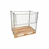 Gitteraufsatzrahmen Nutzhöhe 1000 mm verzinkt 2. Wahl