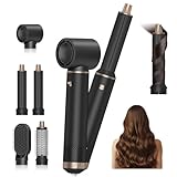 5 in 1 Airstyler 1000W Warmluftbürste Set Haarstyler Rundbürstenföhn,...