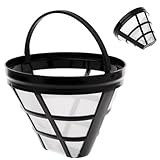 2 PCS Dauer-Kaffeefilter Größe 4, Wiederverwendbarer Filter für 8-12 Tassen...