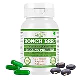Konch Beej (Kaunch Beej) Kapsel 500 mg. – 60 Vegane Kapseln | Hochdosierter...
