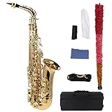 summina Hohe Saxophone aus vergoldetem Messing und flacher Sax 802...