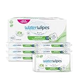 WaterWipes Sensitive+ Hydrating Boost Wipes, Feuchtigkeitsspendende Tücher, 360...