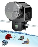 Pawfly Futterautomat für Aquarium, 60ml Automatischer Fischfutterspender mit...
