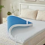 Matratzen Topper 80x200cm 10cm Höhe, Kühlung Gelschaum Matratzentopper Härt,...