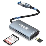 Vanja SD Kartenleser, High-Speed USB 3.0 Speicherkartenleser Adapter für SD,...