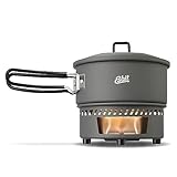 Esbit Trockenbrennstoffkochset - Outdoor Camping Kocher 1000 ml mit Aluminium...