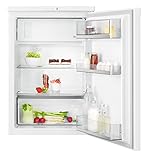AEG RTS811DXAW Freistehender Tisch-Kühlschrank / 845 mm / 4-Sterne-Gefrierfach...