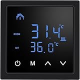 Weytoll Raumthermostat, Smart Thermostat 16A, Für Wasser Fußbodenheizung...