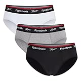 Reebok Chase Unterhosen Männer Baumwolle Pack 3 | Atmungsaktiv Elastisch...