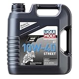 LIQUI MOLY Motorbike 4T 10W-40 Street | 4 L | Motorrad 4-Takt-Öl | Art.-Nr.:...
