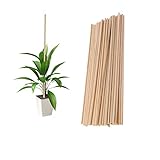 Plant Support Sticks, 50 Stück 40 cm Wiederverwendbare Bambuspflanzen Support...