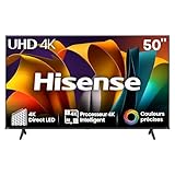 Hisense Smart TV 50 Zoll 50A6N 4K UHD, Dolby Vision, HDR, VIDAA mit YouTube,...