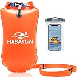 Habaylin Schwimmboje - 20L Orange, Boje Schwimmen für Erwachsene und Kinder,...