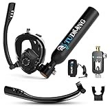 TUDIVING-0,5-l-Tauchflaschen-Set,Mini-Sauerstoffflasche mit...