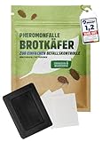 Futura-Shop Pheromonfalle für Brotkäfer Stegobium paniceum | Klebefalle mit...