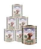 Dehner Premium Hundefutter Adult | Nassfutter für ausgewachsene Hunde |...