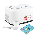 TZS First Austria Eismaschine & Joghurtbereiter | 1 L | Frozen Joghurt, Sorbet,...