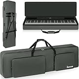 OUUTMEE 88 Keyboard Tasche Zwei Möglichkeiten Zum Tragen,138 x 36 x 17 cm...