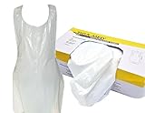 Tiga-Med PE Einmalschürzen Einwegschürzen 100 Stück Schürzen Damengröße...