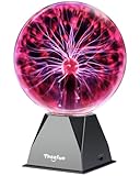 Theefun 8 Zoll Plasmakugel, Magische Plasma Kugel Zauberkugel Berührung & Sound...